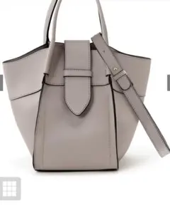 GRL新品未使用★ 2Way配色レザーショルダーバッグ