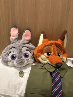 【上海ディズニー】ジュディー・ニック　ファンキャップ＋ニックコーデ