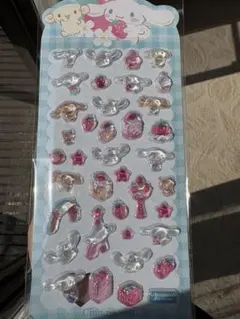 シナモロール　3Dシール　立体シール　サンリオ　海外限定　正規品