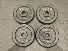 GronG 2.5kg ダンベルプレート 4枚セット