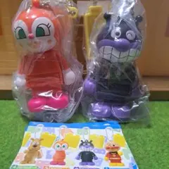 ブロックラボ ブロック アンパンマン ドキンちゃん バイキンマン カプセルトイ