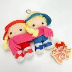 昭和レトロ サンリオ パティ＆ジミー 着せ替え マスコット　当時物　激レア 昭和レトロ サンリオ パティ＆ジミー 着せ替え マスコット 当時物 激