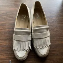 23.5STYLE JELLY BEANSタッセルローファー　シャンパンゴールド