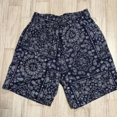Cockman バンダナ柄 ネイビーショートパンツのサムネイル