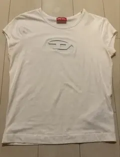 DIESEL ホワイト Tシャツ 半袖