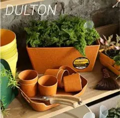 DULTON アルミニウム ポット 7個セット 植木鉢 S ソーサー付き - メルカリ