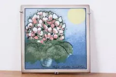 5750 Onnistumisen ilo　ヘルヤ　リウッコ　陶板　アラビア