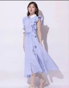 2026年最新】Rirandture 〈POLO BCSコラボ〉フリルシャツワンピースの