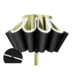 ワンタッチ折りたたみ傘 晴雨兼用傘 暑い日 UVカット 抹茶グリーン