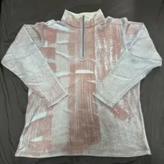 Columbia ハーフジップ フリース 水色 紫 コロンビア スウェット