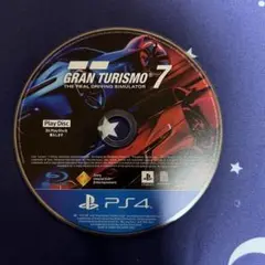 GRAN TURISMO 7 PS4 プレイディスク