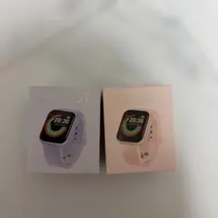 GTスマートウォッチ パープル・ピンク