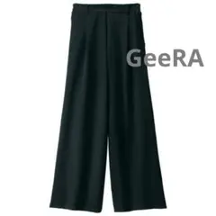 ジーラ 美脚ストレッチワイドパンツ