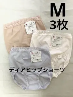 ワコール　ディアヒップショーツ Mサイズ×3枚　はきこみ深めのサムネイル