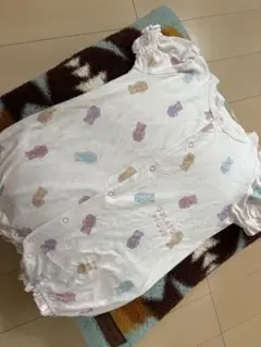 gelato pique クマ柄ロンパース