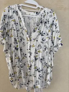 GLOBAL WORK花柄 半袖シャツ