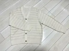 【GU】Lサイズ／透かし編みカーディガン