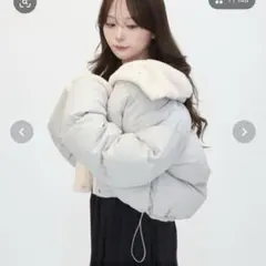 ボア ダウンジャケット