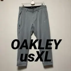 オークリー　ゴルフ　パンツ スカル　グレー　usXL