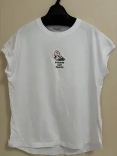 PEANUTS スヌーピー 刺繍Tシャツ ホワイト S 【新品】のサムネイル