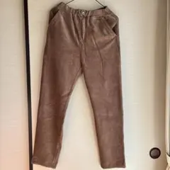 COMME CA ISM コーデュロイパンツ 150A ブラウン