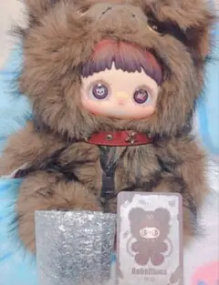 MayMei 反逆ぬいぐるみシリーズ 400％ 茶色 くまちゃん バッグ