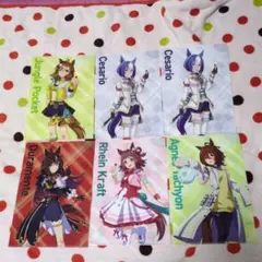 ウマ娘プリティーダービー　クリアファイル　６枚セット