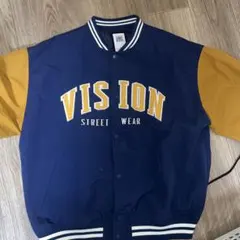 VISION STREET WEAR ナイロンジャケット Lサイズ オレンジ