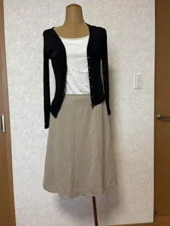 NARACAMICIE ナラカミーチェ ベージュ 台形スカート サンプル品のサムネイル