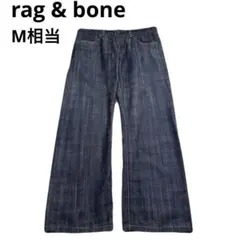 USA製　rag & bone メンズ ストレートデニムパンツ インディゴブルーのサムネイル