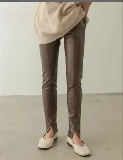 裏起毛 カジュアルパンツ