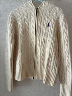 Ralph Lauren ケーブルニットカーディガン 140