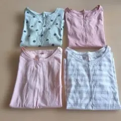 ベビーTシャツ4枚セット　H＆M 90