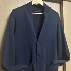 値下げ！ZARA MAN ネイビー カーディガン