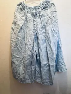 ナチュラルランドリー ワイドパンツ