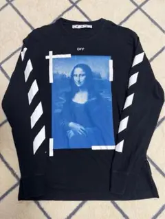 Off-White モナリザプリント 長袖カットソー L