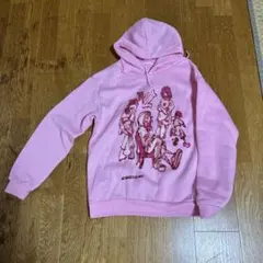 SHEIN ピンク パーカー XS