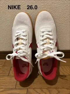 NIKE SB スニーカー 26.0cm ホワイト レッドのサムネイル