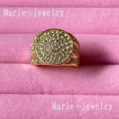 指輪 メンズ ゴールド ダイヤモンド ヒップホップ 海外 ダンス デニム ブリン