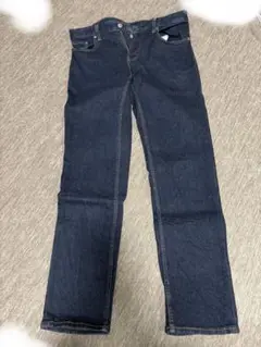 GU ストレートデニム サイズ32 ダークブルー