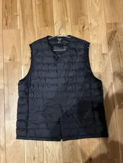 UNIQLO ユニクロ パフテックコンパクト　ベスト　ブラック XL