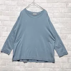 マーガレットハウエル✩ロンT カットソー 長袖 ロゴプリント 胸 