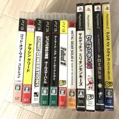 チ*イ様 ゲームまとめ売り(PS2,PS3ソフト)