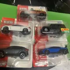 トミカ　ブリスターパック　5台セット