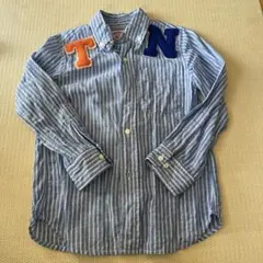 値下げ！デニムダンガリー　シャツ120㎝