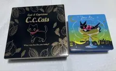 C.C.Cat アンジュジュ　空き缶　猫