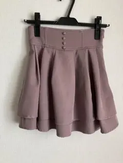 evelyn フレアスカート ピンク