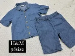 H&M デニムセットアップ