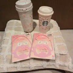 完売スターバックス タンブラーsakuraリユーザブルカップベアリスタ5点セット