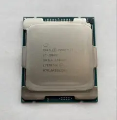 CPU Intel i7 7800X 動作確認済